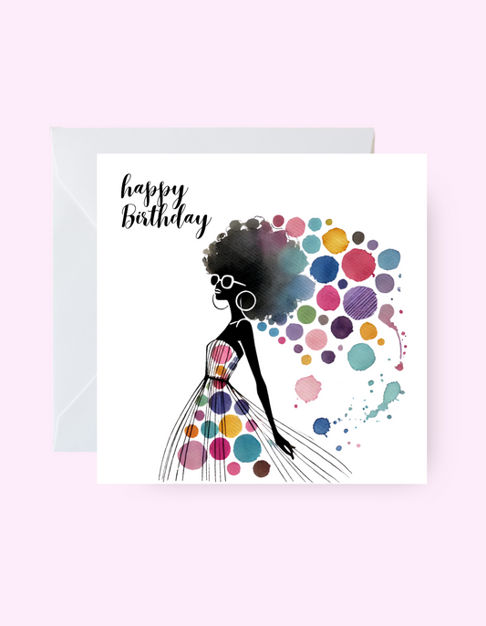 Glamour Birthday Card 2