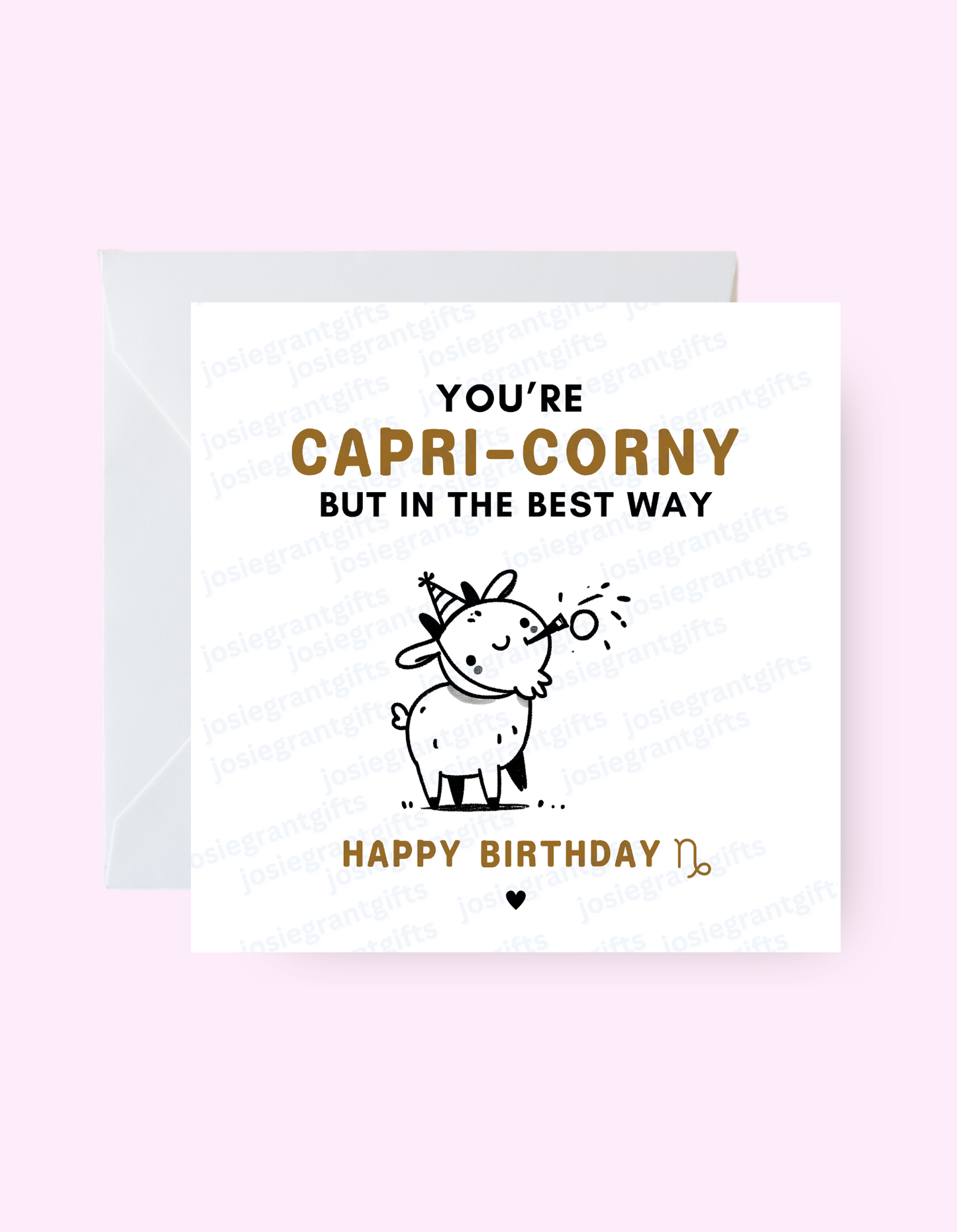 Capri-Corny Card