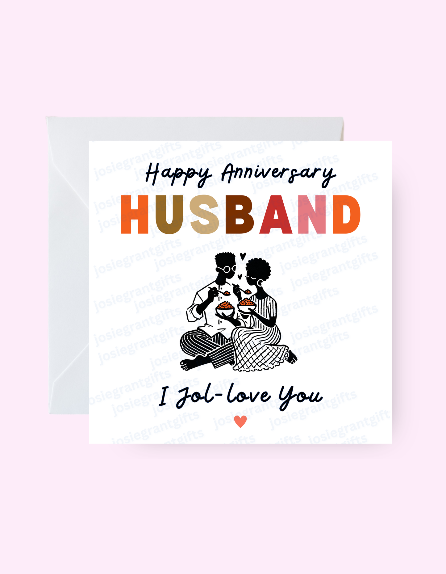 Jol-Love You Husband Card