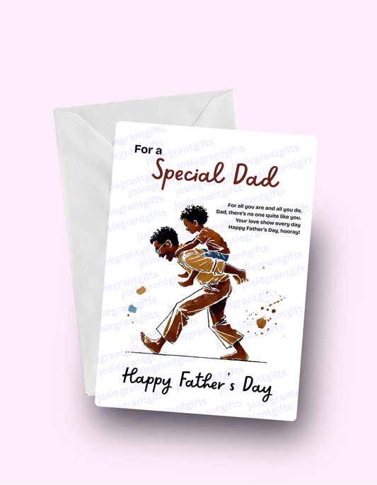 Special Dad Card