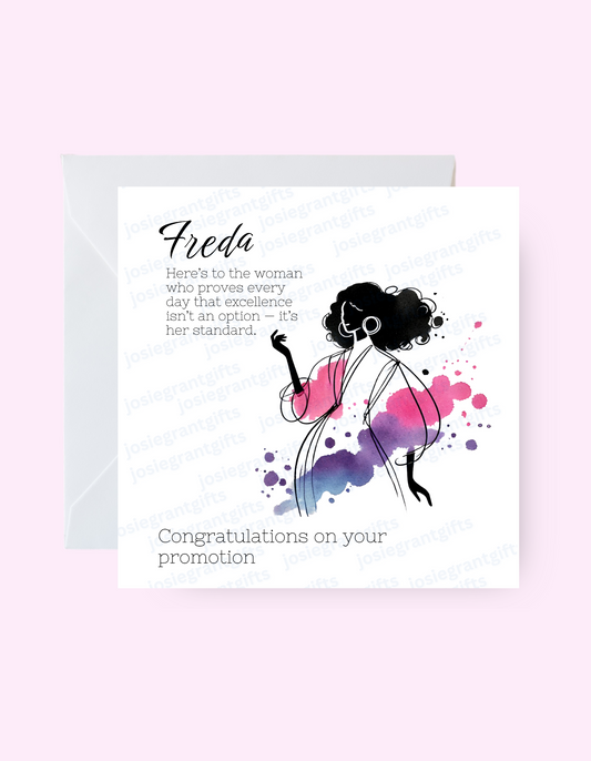Promotion Queen Card