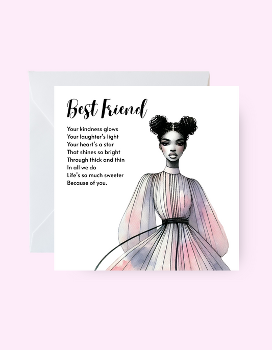 Best Friend Card