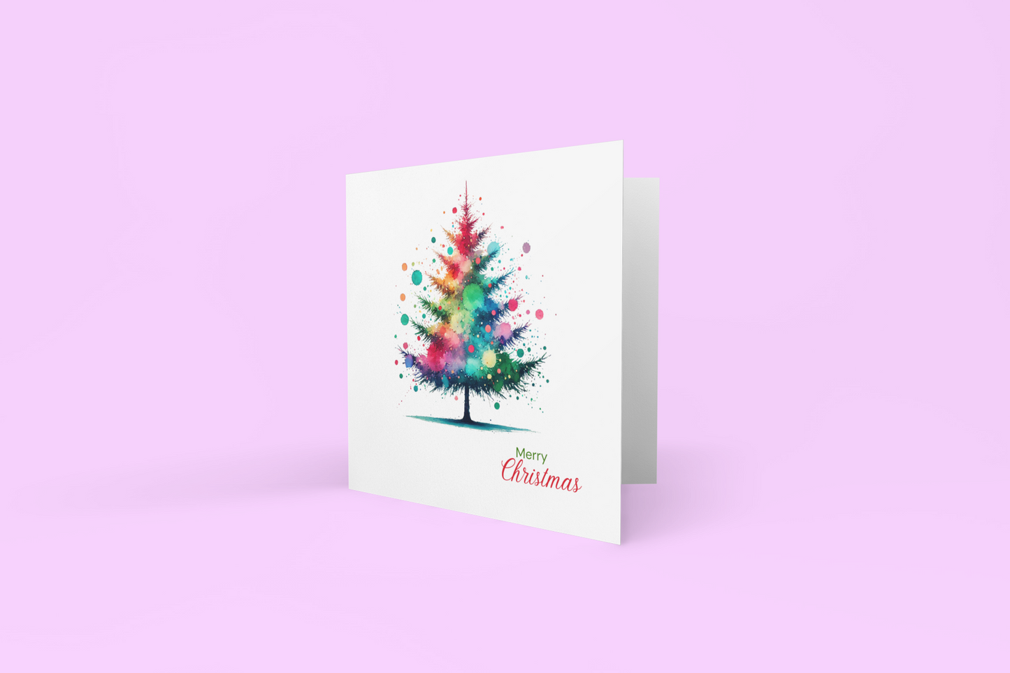 Colourful Christmas Card